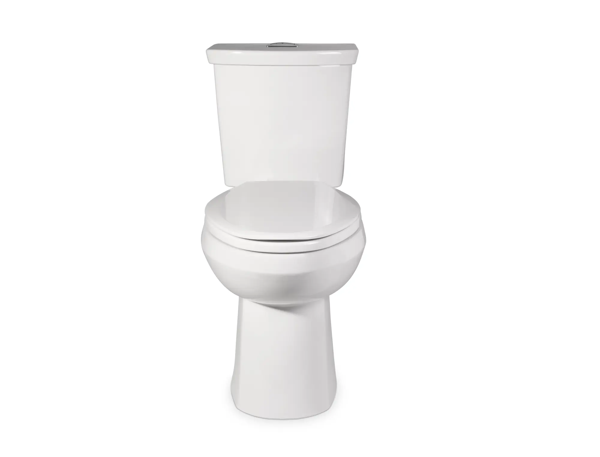 Ravenna 3 Two-Piece Dual Flush 1.6 gpf/6.0 Lpf and 1.0 gpf/3.8 Lpf Chair Height Elongated Complete Toilet With Seat and Lined Tank